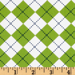 Argyle - Lime White Blue Puppy Belly Band Argyle - Lime White Blue Puppy Belly Band