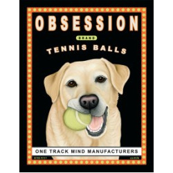Dog Golden Lab Obsession 8x10 Art Print Dog Golden Lab Obsession 8x10 Art Print