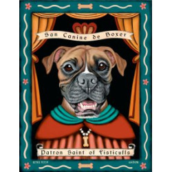 Dog Boxer San Canine de Boxer 8x10 Art Print Dog Boxer San Canine de Boxer 8x10 Art Print