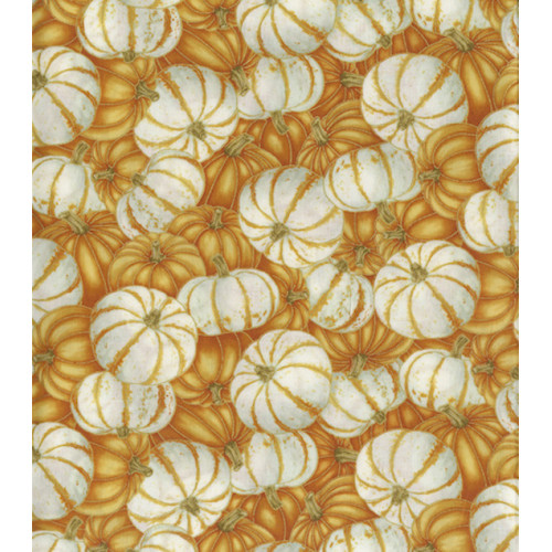 Autumn White & Orange Pumpkins Puppy Belly Band