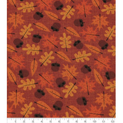 Autumn Acorns & Falling Leaves Puppy Belly Band Autumn Acorns & Falling Leaves Puppy Belly Band