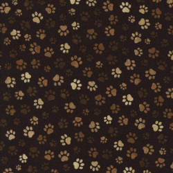 Brown and Tan Paws on Black Puppy Belly Band Brown and Tan Paws on Black Puppy Belly Band