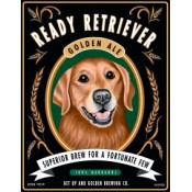 Dog Golden Retriever Golden Ale 8x10 Art Print