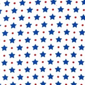 Blue Stars with Dots Puppy Belly Band