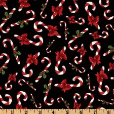 Holiday Candy Canes with Holly Puppy Belly Band CLEARANCE