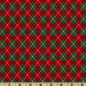 Holiday Argyle Puppy Belly Band