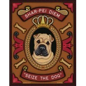 Dog Shar-Pei Diem 8x10 Art Print
