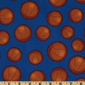 Navy Basketballs</br>Puppy Belly Band