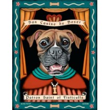 Dog Boxer San Canine de Boxer 8x10 Art Print