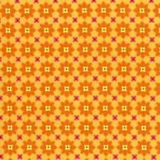 Tiny Tangerine Flowers Puppy Puddle Pad