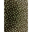 Multi-size White Polk-a-dot on Brown Puppy Belly Band