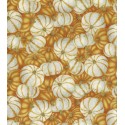 Autumn White & Orange Pumpkins Puppy Belly Band