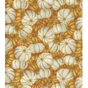 Autumn White & Orange Pumpkins </br>Puppy Belly Band