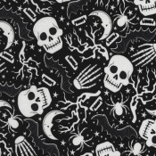 Skulls and Skelton Glow in the Dark  </br>Puppy Belly Band