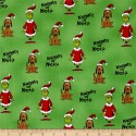 Holiday Grinch Naughty or Nice Green Puppy Belly Band