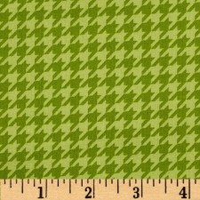 Houndstooth Green Puppy Belly Band