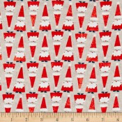 Holiday Santa Khaki Puppy Belly Band