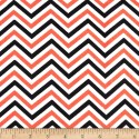 Halloween Orange and Black Zag Puppy Belly Band