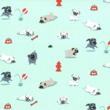 Pugs and Kisses Puppy Puddle Pad