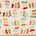 Holiday Stockings Ivory Puppy Belly Band CLEARANCE
