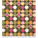 Peace and Love Puppy Belly Band CLEARANCE