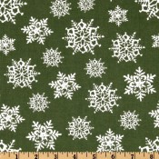Snowflakes Green </br>Puppy Belly Band CLEARANCE