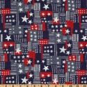 Patriotic Patchwork Puppy Belly Band CLEARANCE
