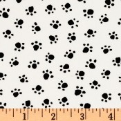 Small Black Paws </br>Puppy Belly Band