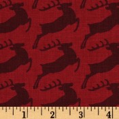 Holiday Reindeers Red </br>Puppy Belly Band CLEARANCE