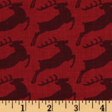 Holiday Reindeers Red Puppy Belly Band CLEARANCE