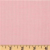 Pink Gingham Puppy Belly Band CLEARANCE