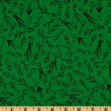 Holiday Whosville Green Puppy Belly Band CLEARANCE