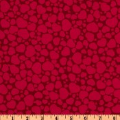 Red Hearts on Red </br>Puppy Belly Band