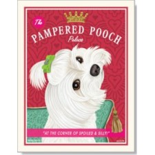 Dog Maltese - Pampered Pooch 8x10 Print