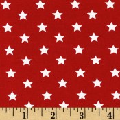 Stars on Red </br>Puppy Belly Band CLEARANCE