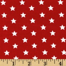 Stars on Red Puppy Belly Band CLEARANCE