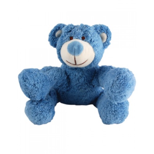 blue bear dog toy