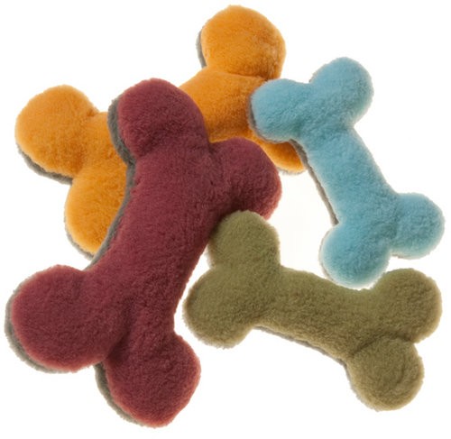 plush dog bone